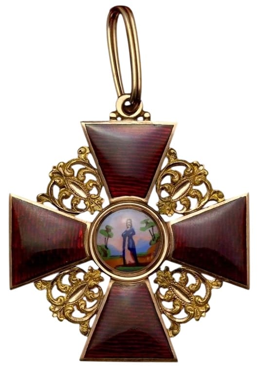 1-я степень   ордена святой Анны мастерской Юлиуса Кейбеля IK.jpg