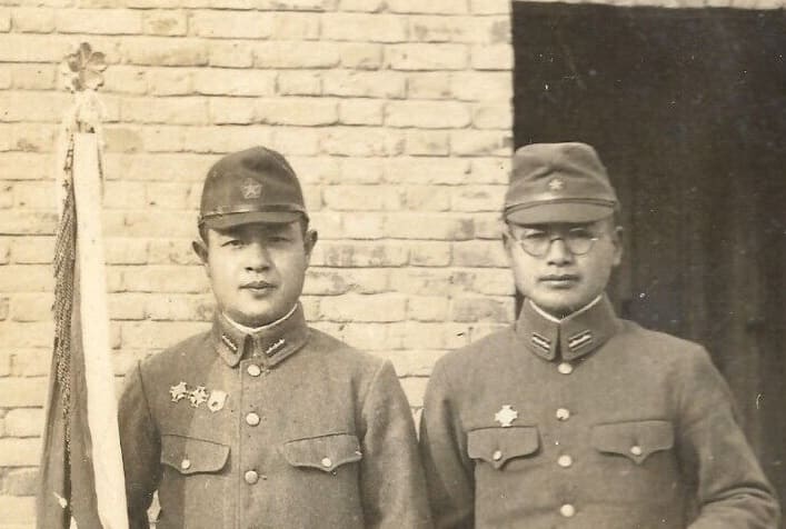 11th Army Long Service Badge in photo.jpg