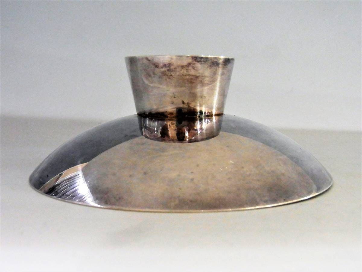 1925 Manchuria Line of Chosen Railway Commemorative Silver Sake  Cup.jpg