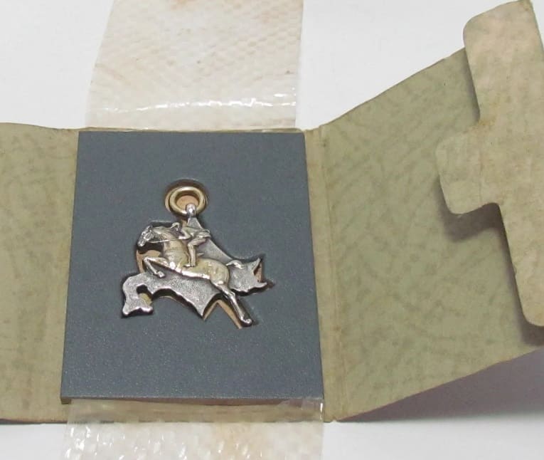 1936 Hokkaido 10th  Horse Riding Competition Watch Fob.jpg