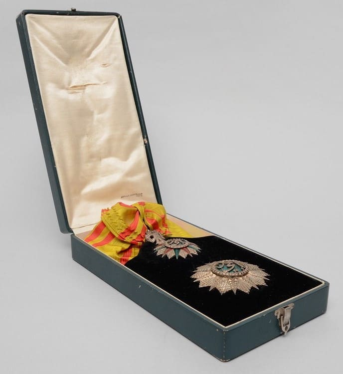 1st class Bertrand-made  full set from 1929-1942 Ahmad II of Tunis time period.jpg