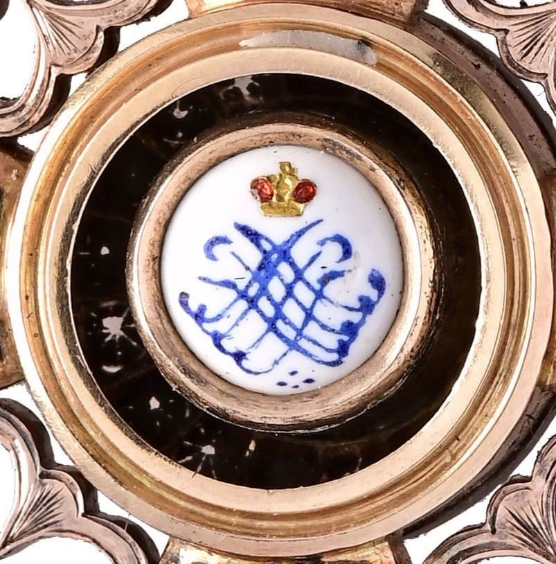 1st class  cross  of Saint Anna order with diamonds CB.jpg