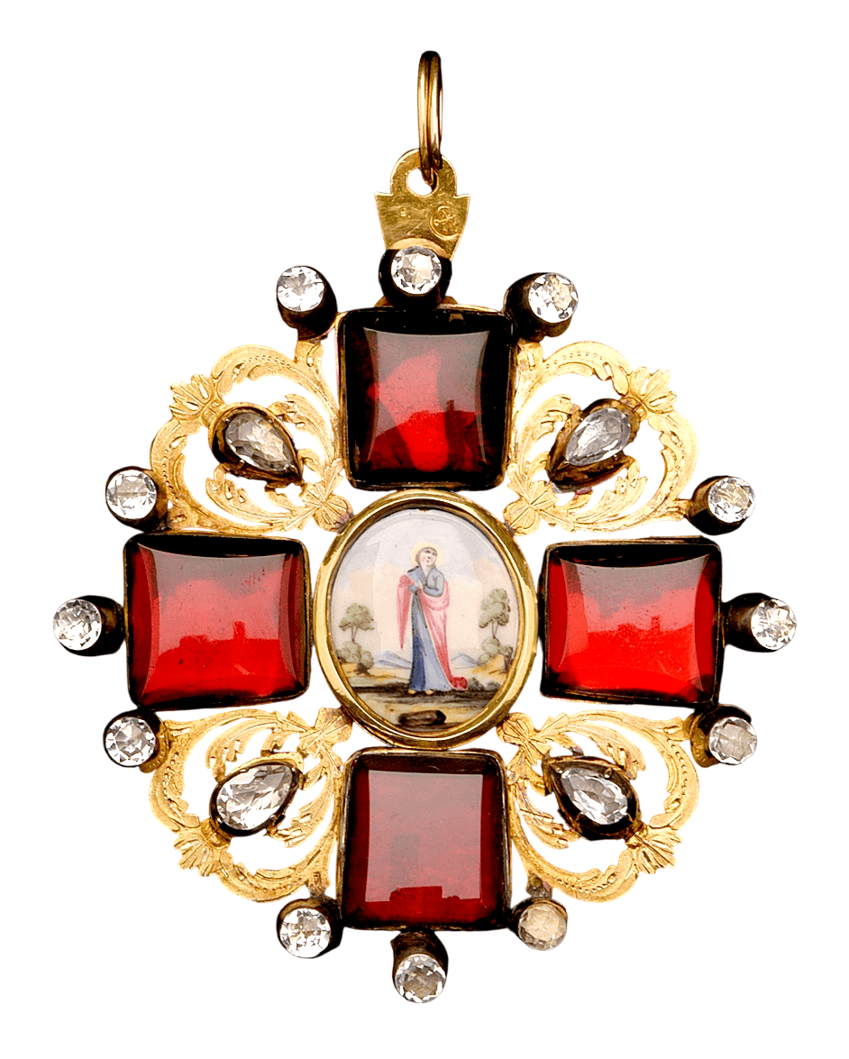 1st class order of Saint Anna of Holstein type made by Afanasy Panov.png