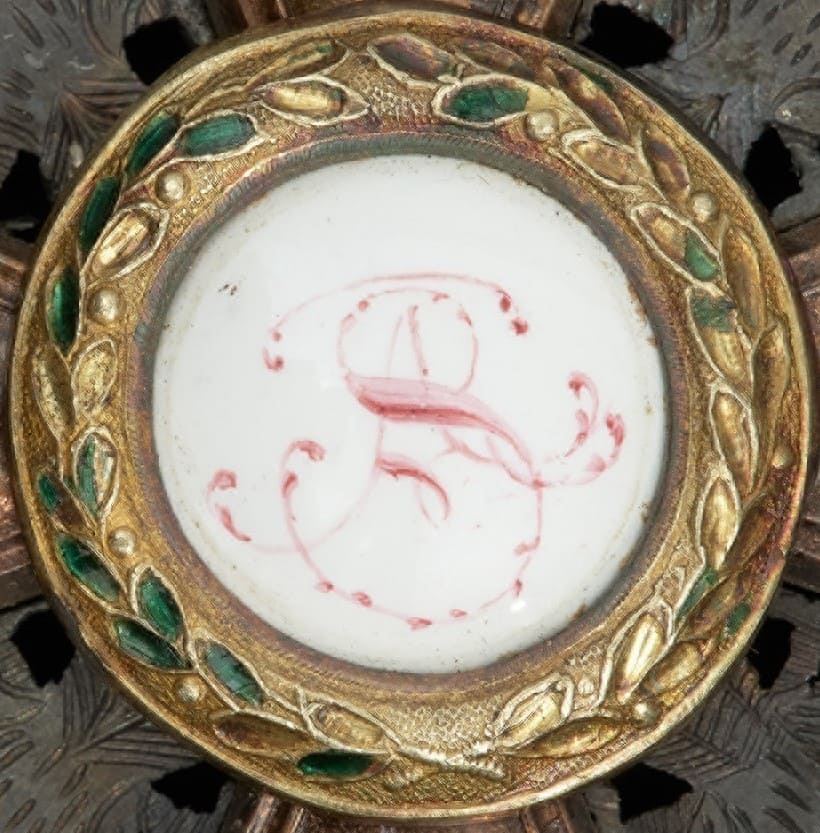1st  class Order of Saint Stanislaus awarded in 1829 to General Franciszek Morawski.jpg