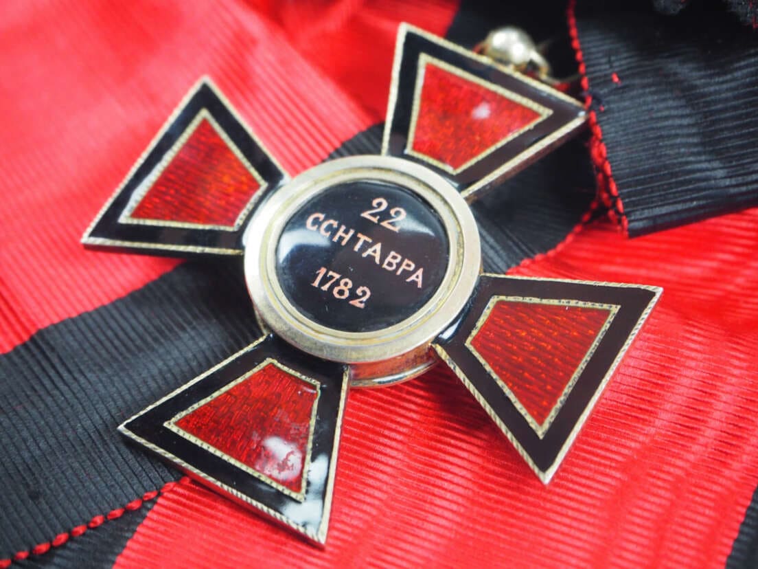 1st class Order of Saint  Vladimir made by Unidentified French Workshop.jpg