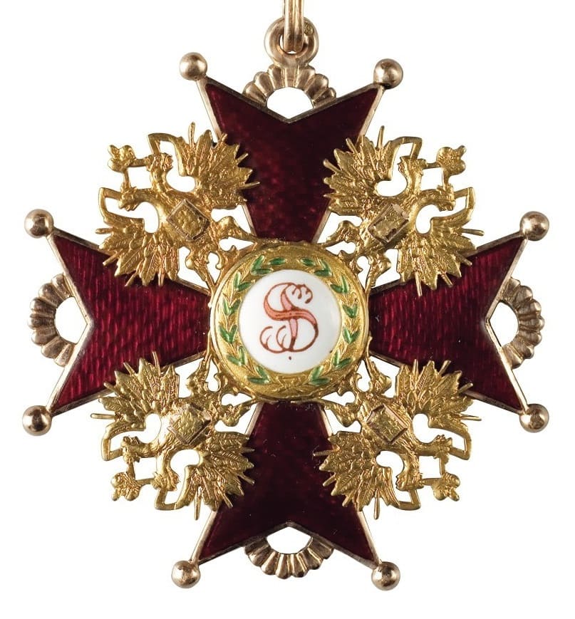 1st class Order of St.Stanislaus  made by Albert Keibel.jpg