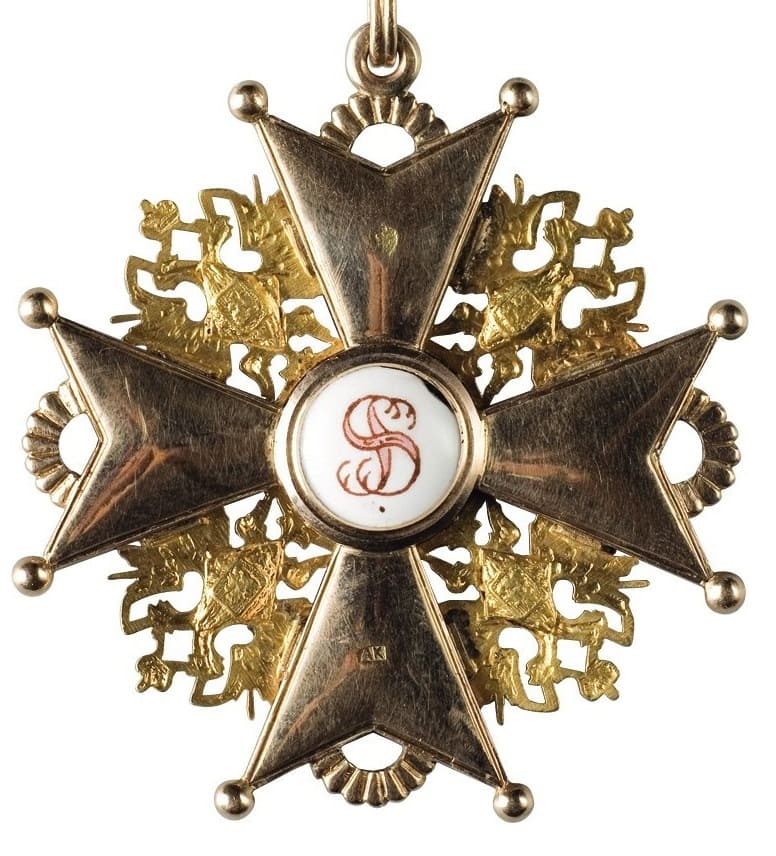 1st class Order  of St.Stanislaus  made by Albert Keibel.jpg