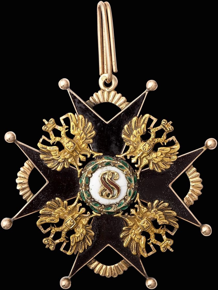 1st class Order of St. Stanislaus made by August Wendt AW workshop.jpg