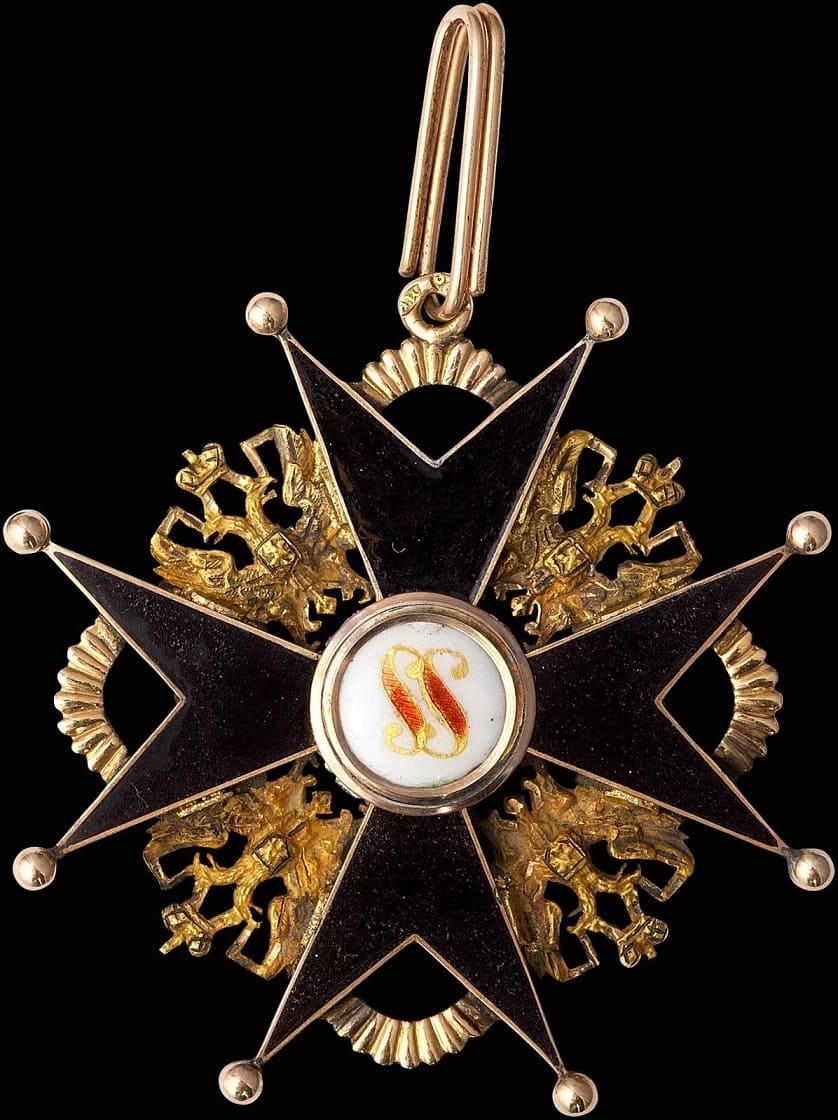 1st class Order  of St. Stanislaus made by August Wendt AW workshop.jpg