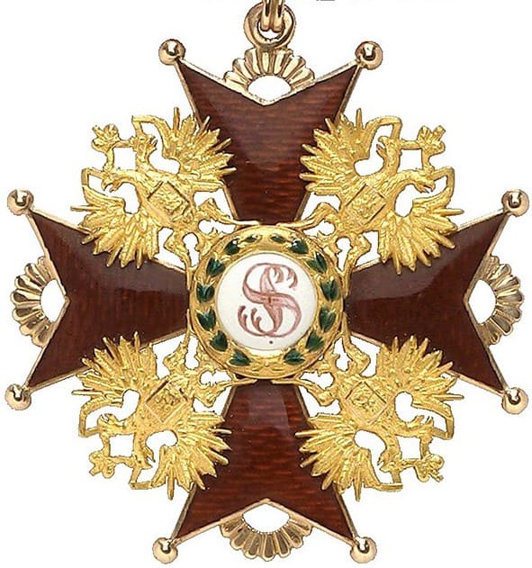 1st class Order of St.Stanislaus made by Julius Keibel IK.jpg