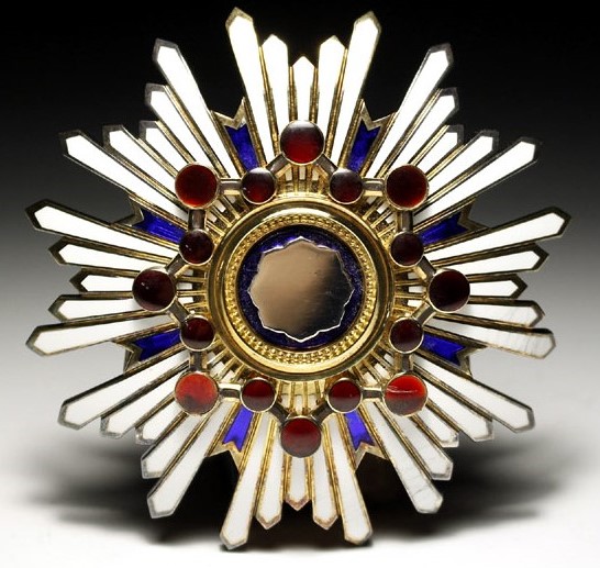 1st class Order of the Sacred  Treasure awarded in 1985.jpg