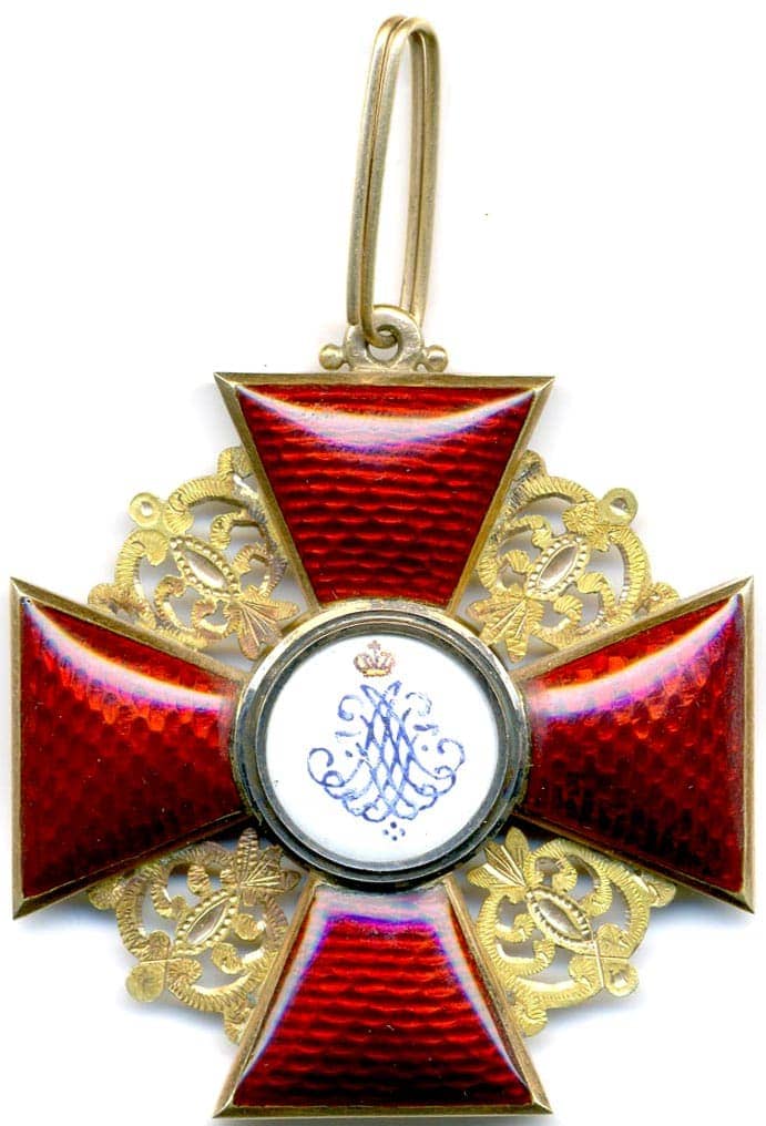 1st class  privately-comissioned Orders of Saint Anna made by Dmitriy Osipov.jpg