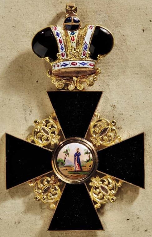 1st  class Privately Commissioned Order of Saint Anna with Imperial Crown.jpg