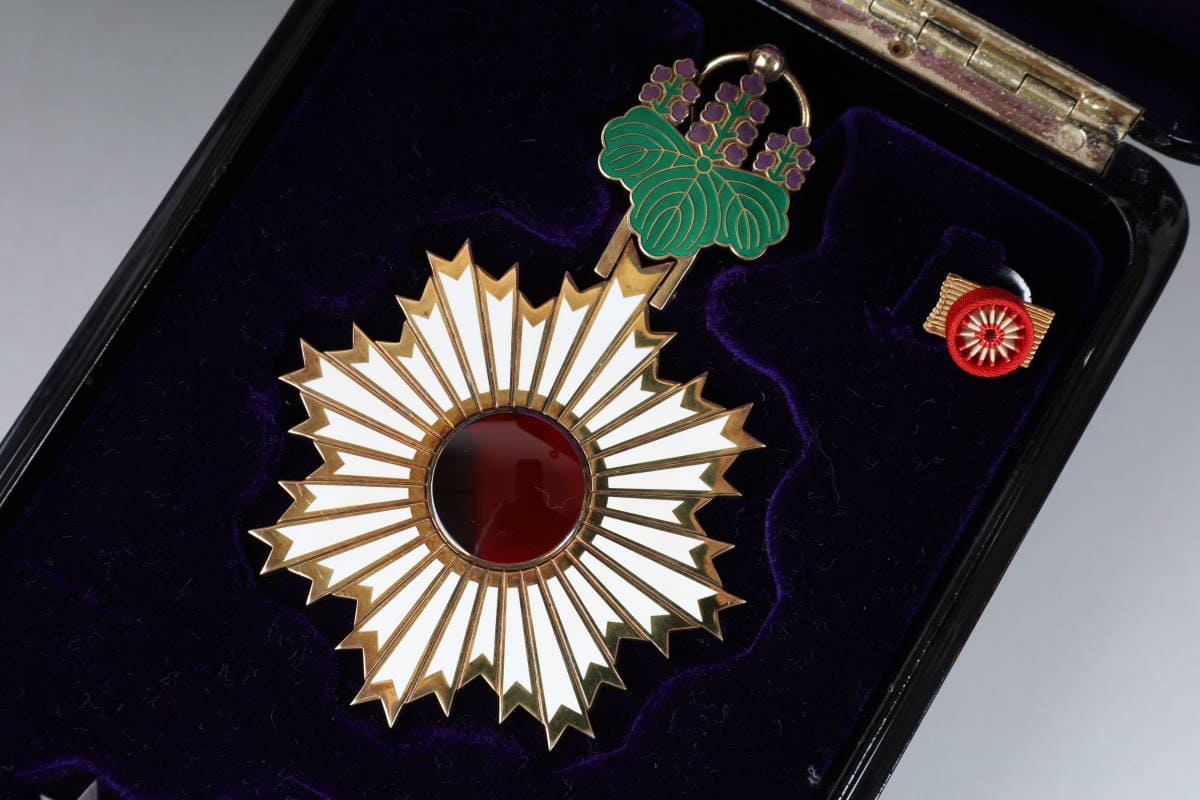 1st class Rising Sun  order  posthumously awarded to Lieutenant-General Tomosaburō Shimada.jpg