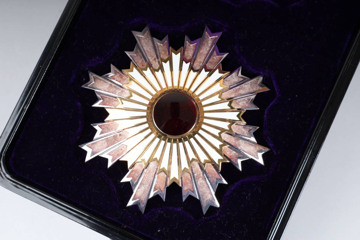 1st class Rising Sun order posthumously awarded to  Lieutenant-General Tomosaburō Shimada.jpg