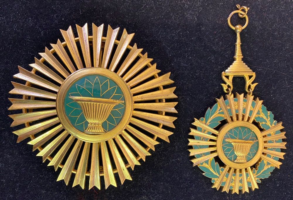 1st class Royal Order of Sahametrei awarded in 1951 to Albert Sarraut.jpg
