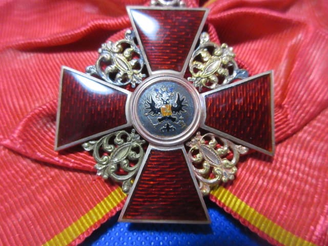 1st class Saint Anne Order for Non-Christians of Admiral Togo  Heihachiro.jpg