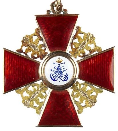 1st class St.Аnna order of late  iconography made by Albert Keibel.jpg