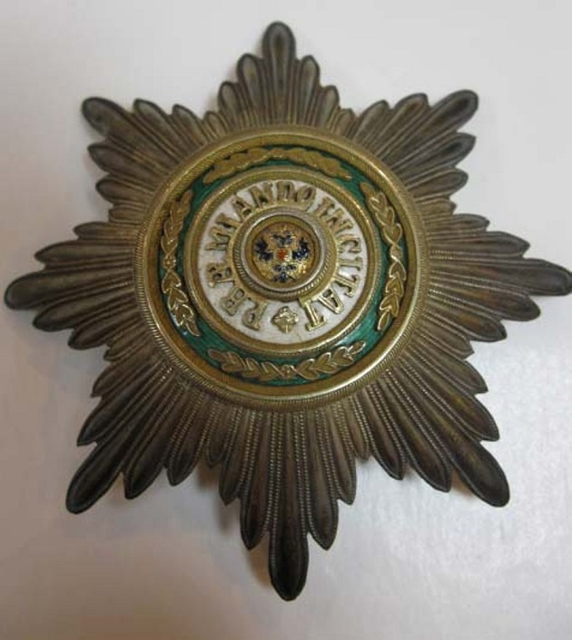 1st class St.Stanislaus  Order for Non-Christians awarded to General Masataro Fukuda.jpg
