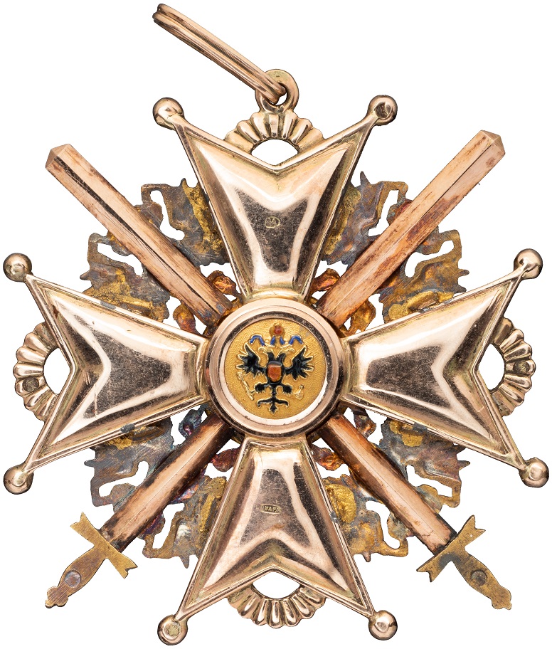 1st class St. Stanislaus Order   for Non-Christians with Swords made by Eduard.jpg