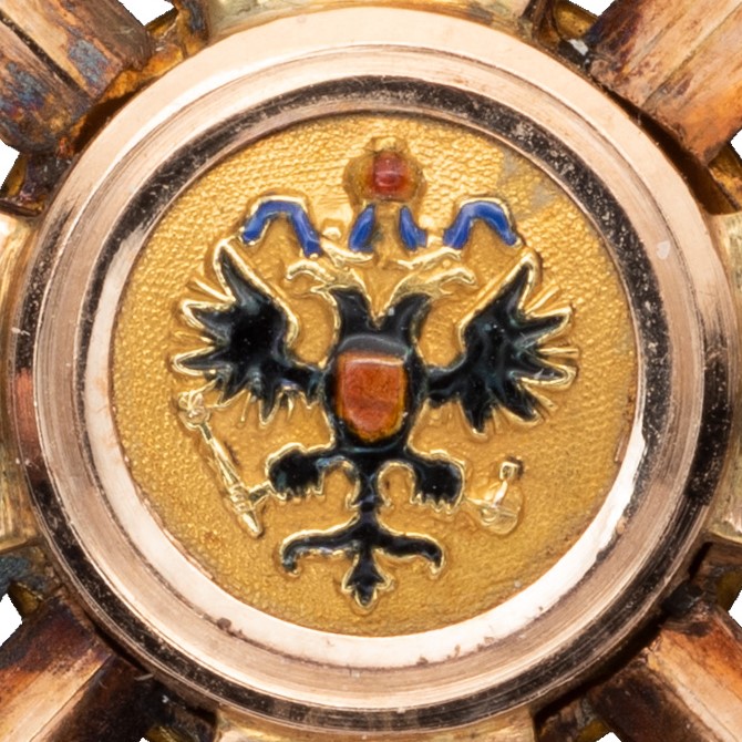1st class St. Stanislaus Order  for Non-Christians with  Swords made by Eduard.jpg