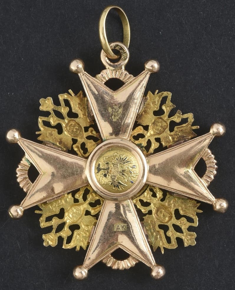 2nd class cross St.Stanislaus order  for Non-Christians mark AK.jpg