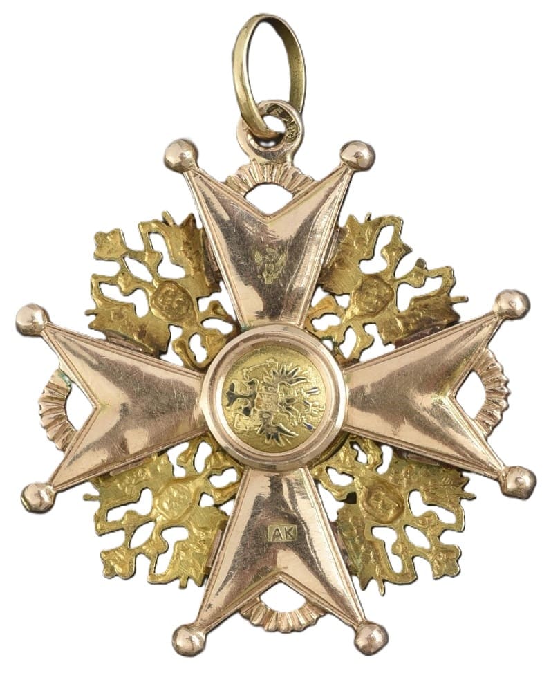 2nd class cross St.Stanislaus order  for Non-Christians mark AK.jpg