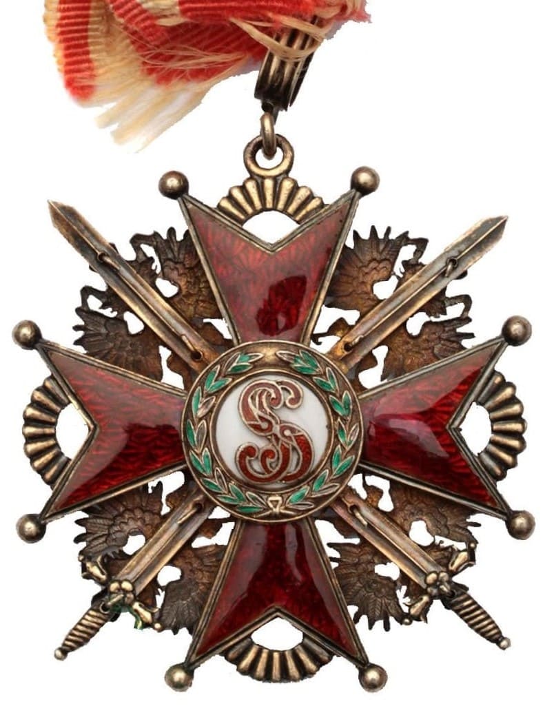 2nd class cross with  swords made by unidentified French workshop.jpg
