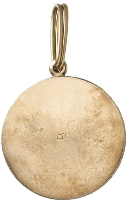 2nd class  Mariinsky Badge of Distinction for Impeccable Service made by Albert Keibel workshop AK.jpg
