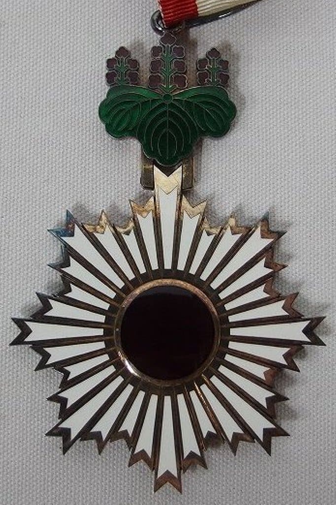 2nd class Order of Rising Sun with  mark   ナ.jpg