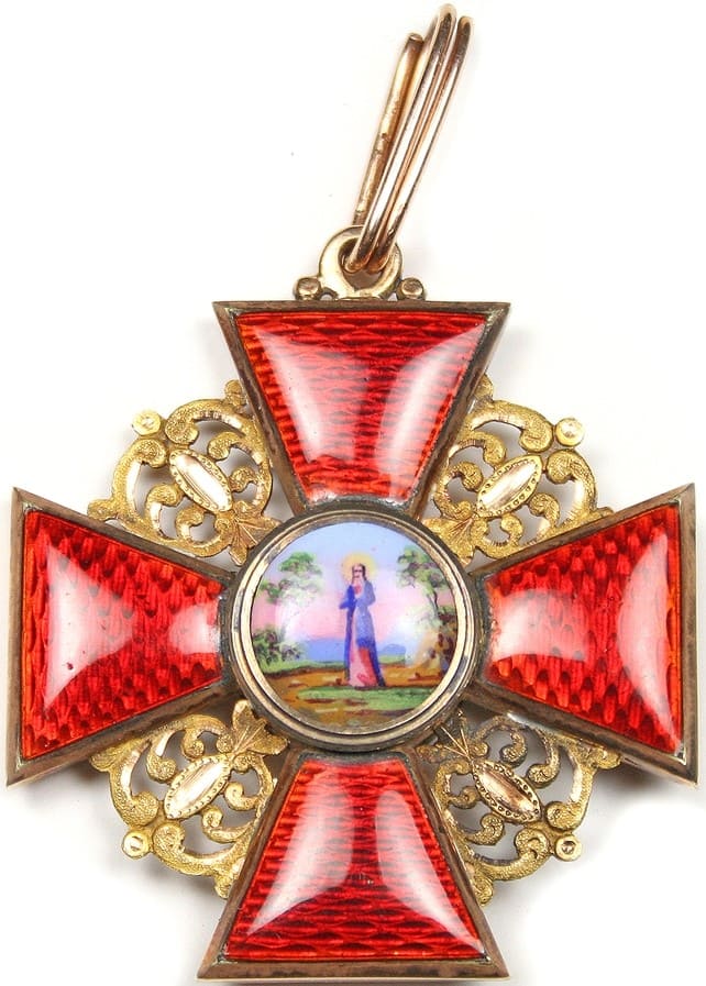 2nd class Order of Saint Anna made by Ivan Vasilievich Osipov.jpg