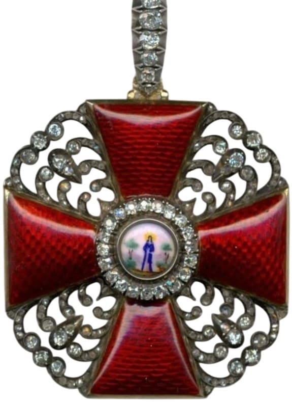 2nd class Order of Saint Anne with Diamonds  made by Karl Blank .jpg