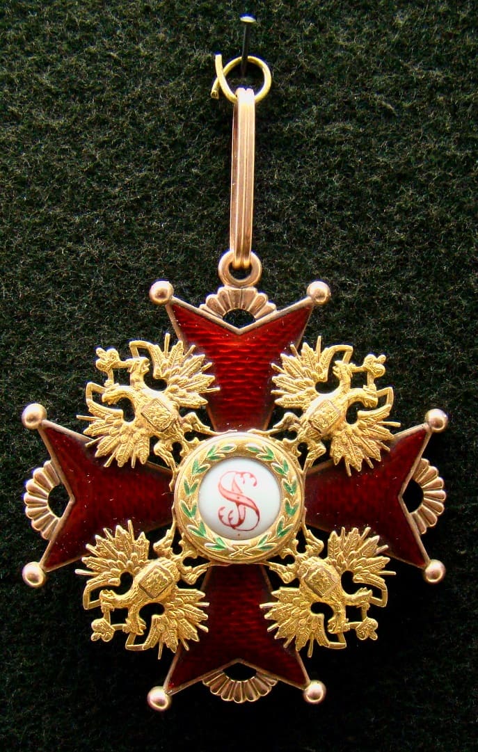 2nd class Order   of Saint Stanislaus of Peter Don Pedro Christophersen.jpg