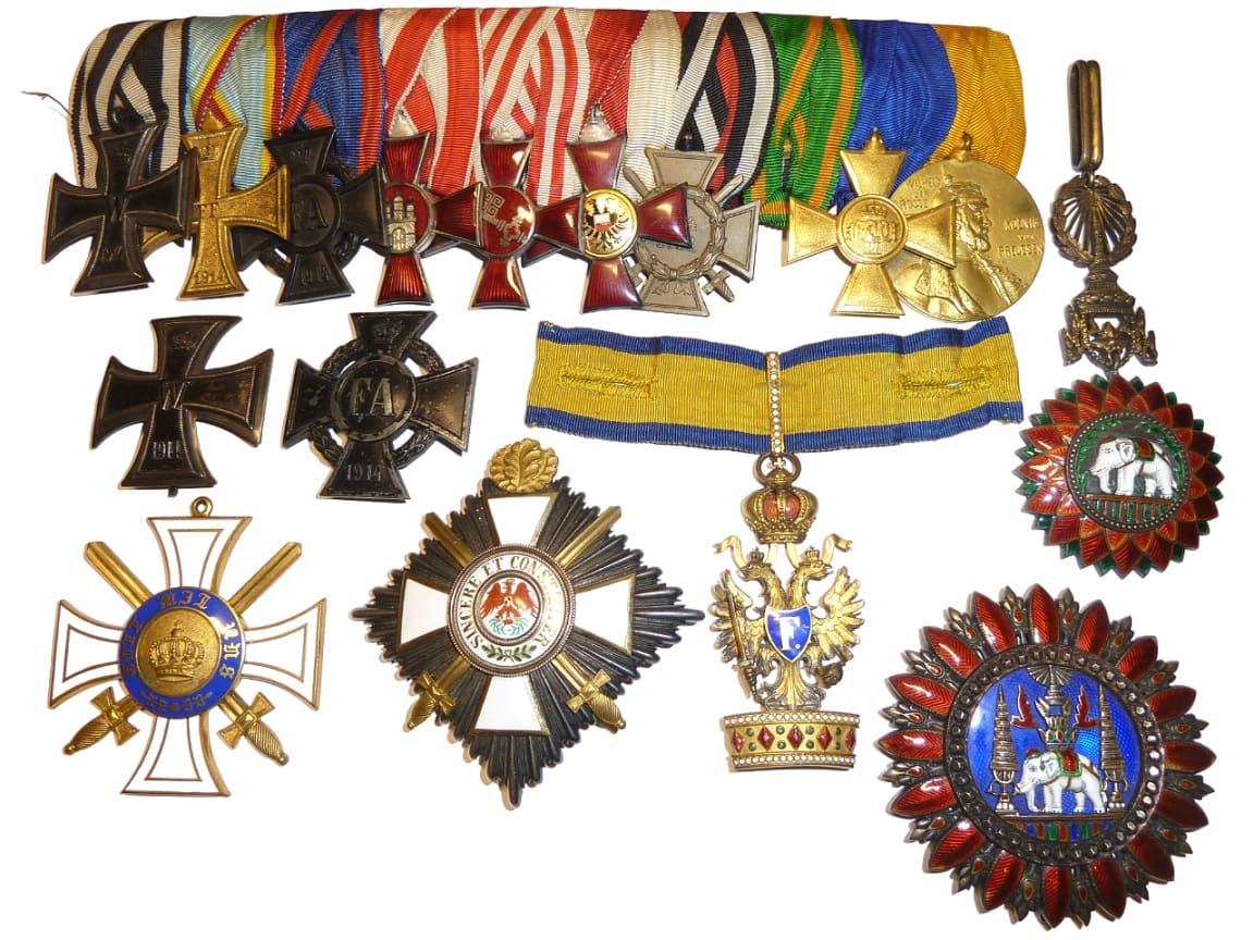2nd class Order of White Elephant awarded in 1909  to Prussian Infantry General.jpg