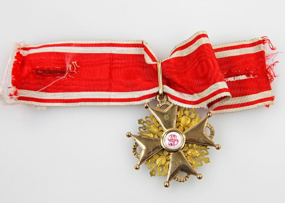 2nd class Orders of St.Stanislaus  made by Albert Keibel.jpg