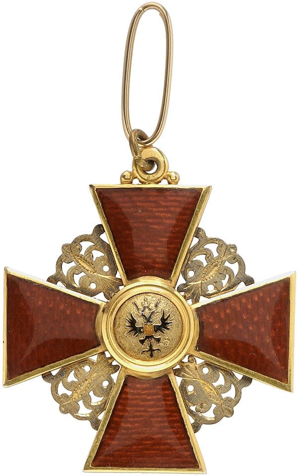 2nd class Saint Anna Order for Non-Christians made by  Julius Keibel.jpg