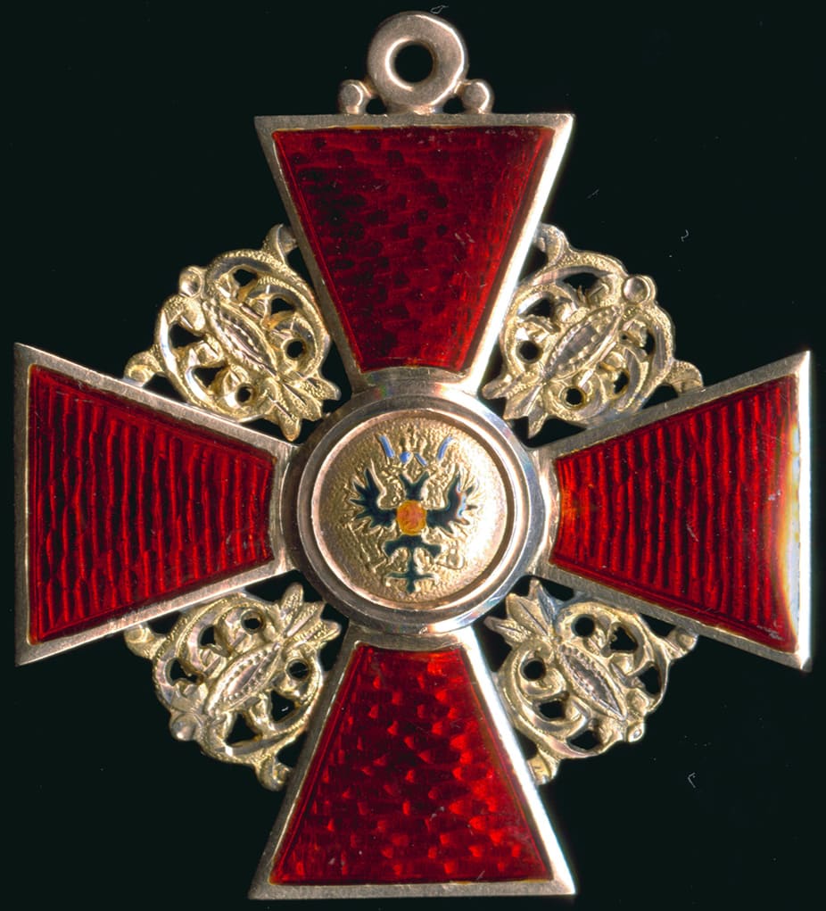 2nd class St.Anna Order for Non-Christians made by Albert Keibel AK workshop.jpg