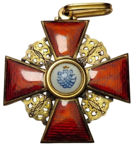 2nd class St.Аnna order of early iconography made by Albert Keibel.jpg