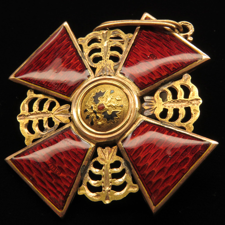 2nd class St. Anne Order for Non-Christians made  by Eduard.jpg