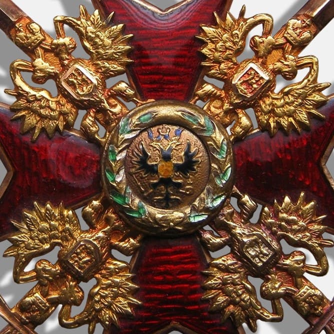 2nd class St.Stanislaus Order  for Non-Christians made by Albert Keibel.jpg