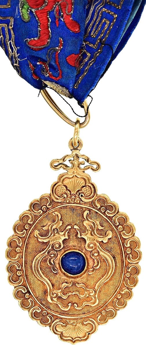3rd class 2nd  grade Order of Double Dragon awarded to Wilhelm Fleischer.jpg