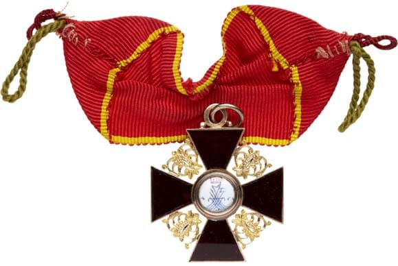 3rd  class cross  of Saint Anna with flat black enamel 1843.jpg