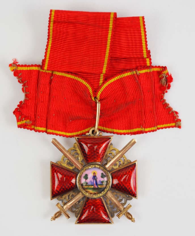 3rd class cross with swords and bow made by Dmitry Osipov.jpeg