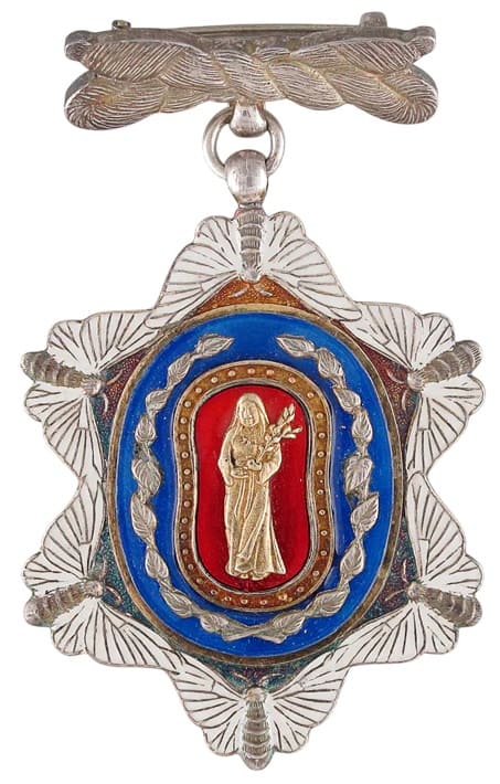 3rd class Meritorious Service Badge of Great Japan Sericulture  Association.jpg