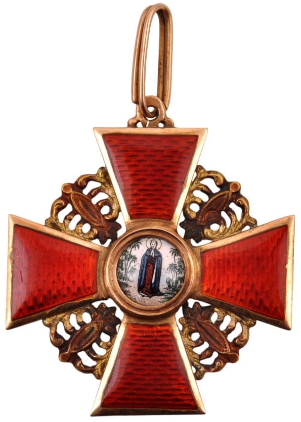 3rd class Order of Saint Anna made in gold by Eduard ВД.jpg