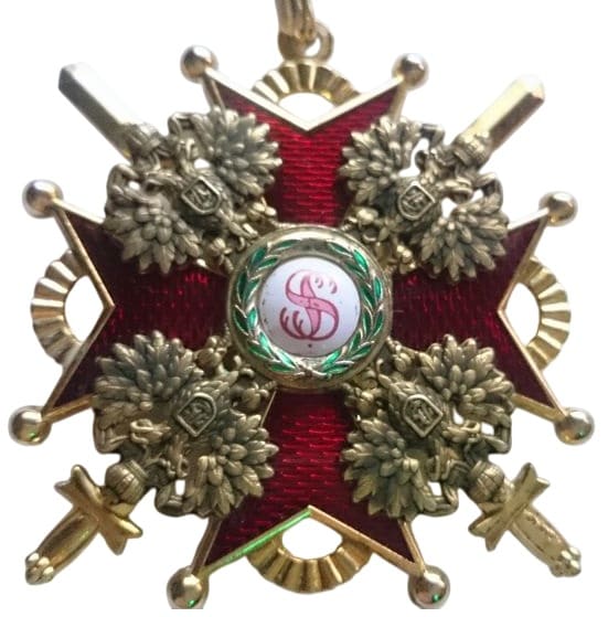 3rd class order of Saint Stanislaus made by Eduard.jpg
