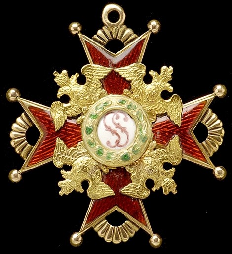 3rd class Order of Saint Stanislaus made by Kammerer & Keibel.jpg