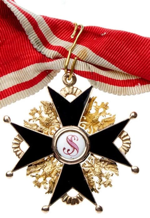 3rd class  Order of Saint Stanislaus made by Pavel Andreev.jpg
