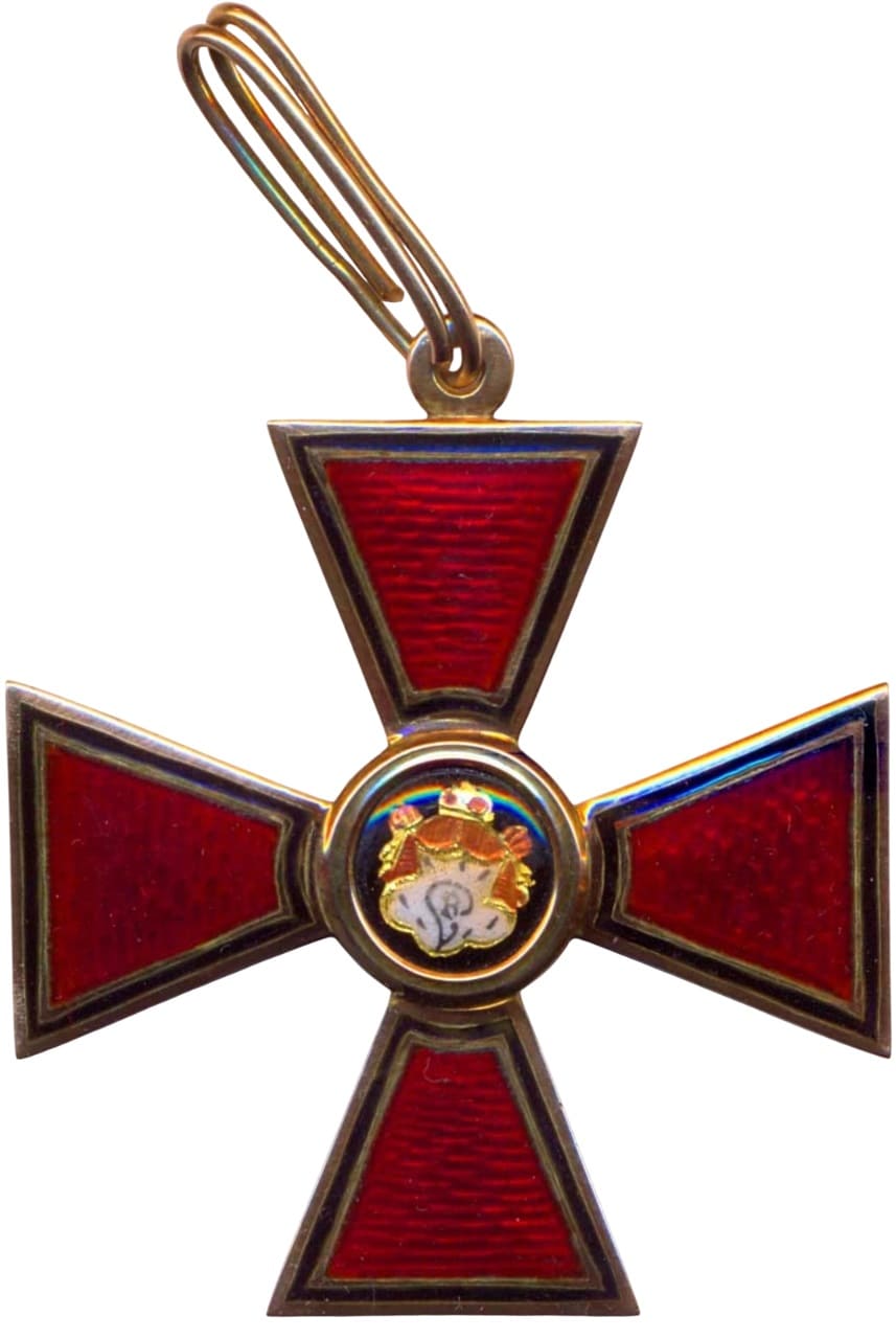 3rd class Order of Saint Vladimir made by  Albert Keibel .jpg
