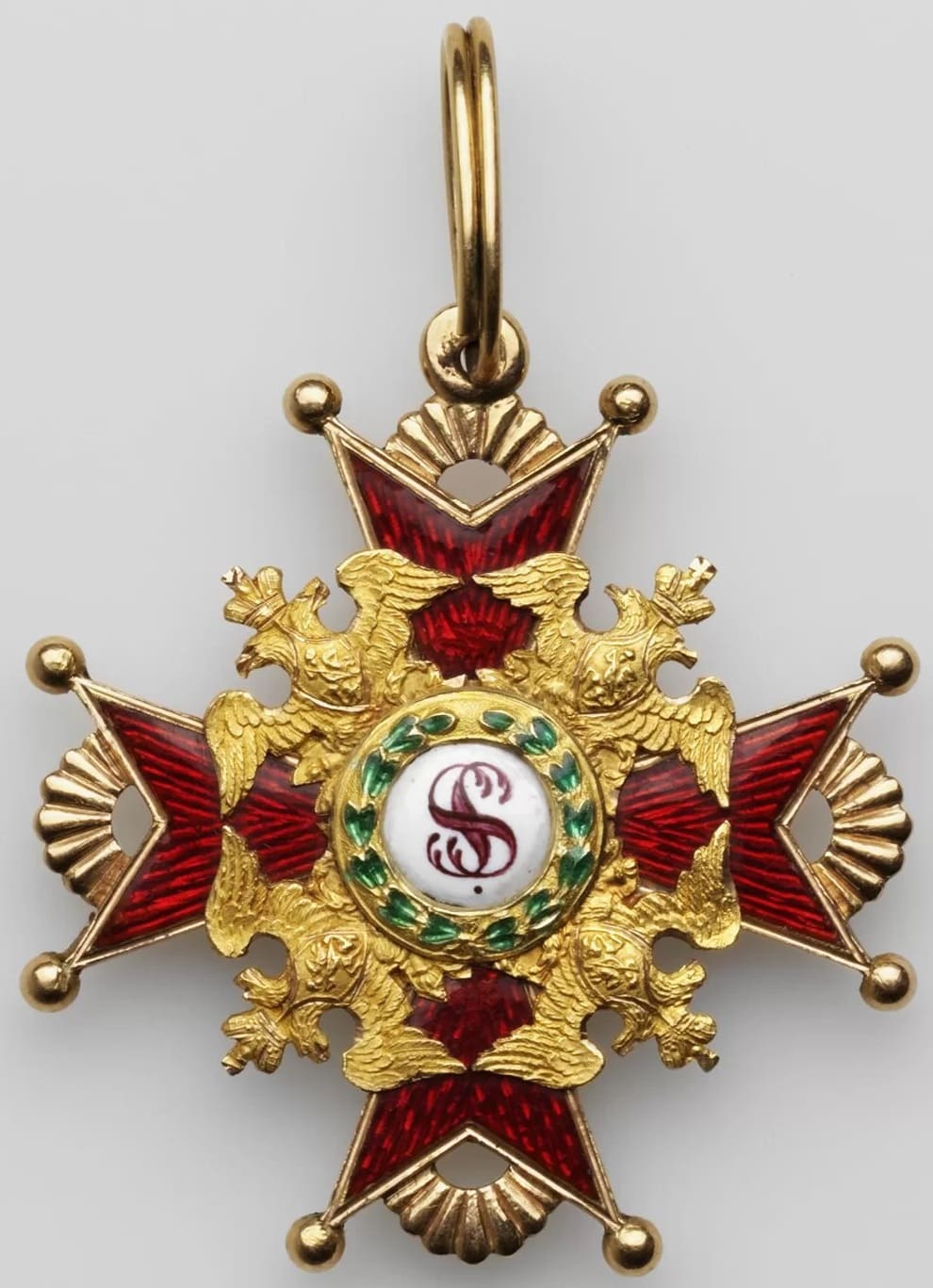 3rd class Order of St.Stanislaus made by Keibel & Kammerer workshop.jpg